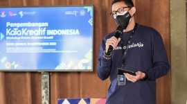 Menteri Pariwisata dan Ekonomi Kreatif Sandiaga Uno. (Foto: Pelopor/Kemenparekraf)