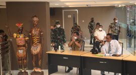 Mahfud MD dan Tito Karnavian Pastikan PON XX dan Peparnas XVI Papua 2021 Siap Dilaksanakan. (Foto:Pelopor.id/Kemendagri)