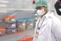 Menteri Pertanian Syahrul Yasin Limpo tinjau pengolahan sarang burung walet di Kalimantan Barat. (Foto: Pelopor/Kementan)