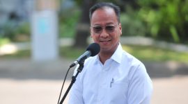 Menteri Perindustrian Agus Gumiwang Kartasasmita. (Foto: Pelopor/Humas Setkab)