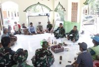 Pa Sahli Tk. II Kasad Bid. Banusia Brigjen TNI Ghatut Setyo Utomo S.I.P. Tinjau Sasaran Karya Bakti TNI dan Bakti Sosial Dislitbangad 2021 di Kebumen. (Foto: Pelopor/Dispenad)