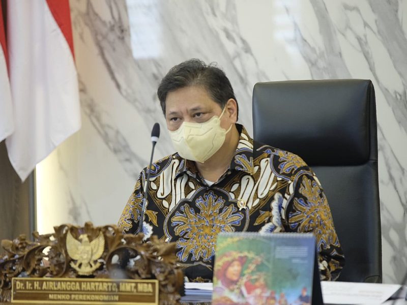Menteri Koordinator (Menko) Bidang Perekonomian, Airlangga Hartarto. (Pelopor.id/Kemenko ekon)