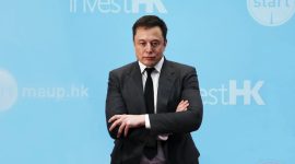 Elon Musk. (Foto:Pelopor.id/Reuters/Bobby Yip)