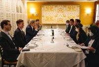 Menko Luhut dalam lawatan di Amerika Serikat. (Foto: Kemenko Marves)