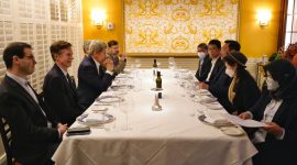 Menko Luhut dalam lawatan di Amerika Serikat. (Foto: Kemenko Marves)