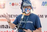 Menteri Pariwisata dan Ekonomi Kreatif/Kepala Badan Pariwisata dan Ekonomi Kreatif, Sandiaga Salahuddin Uno. (Foto:Pelopor.id/Kemenparekraf)
