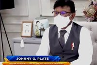 Menteri Komunikasi dan Informatika (Menkominfo) Johnny G. Plate. (Foto:Pelopor.id/Kominfo)
