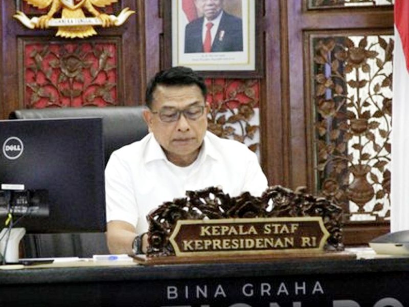 Kepala Kantor Staf Presiden (KSP) Moeldoko. (Foto: Pelopor.id/Twitter KSP)