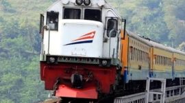 Ilustrasi Kereta Api Jarak Jauh. (Foto:Pelopor.id/Bantennews)