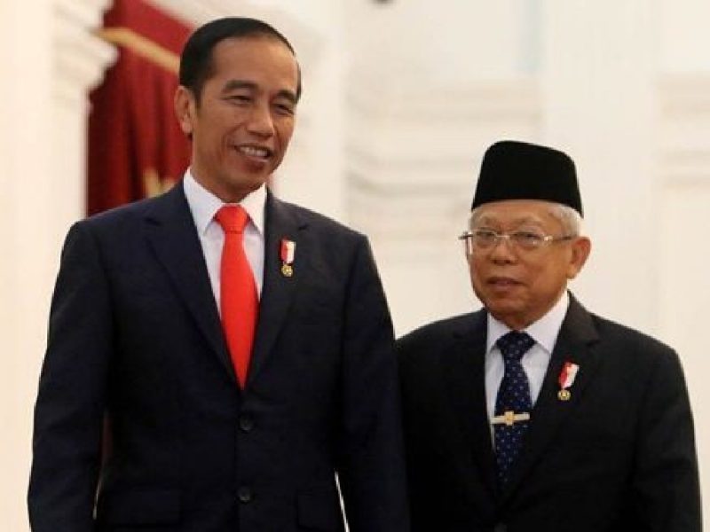 Presiden Joko Widodo dan Wakil Presiden KH. Ma’ruf Amin. (Foto:Pelopor.id/Ist)