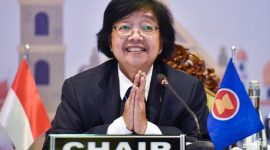Menteri Lingkungan Hidup dan Kehutanan Siti Nurbaya Bakar. (Foto:Pelopor.id/KLHK)