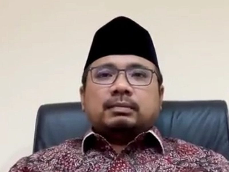 Menteri Agama Yaqut Cholil Qoumas. (Foto:Pelopor.id/Twitter Gus Yaqut)