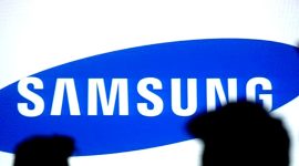 Ilustrasi logo perusahaan teknologi Samsung (Foto: Pelopor.id/Reuters/Dado Ruvic)