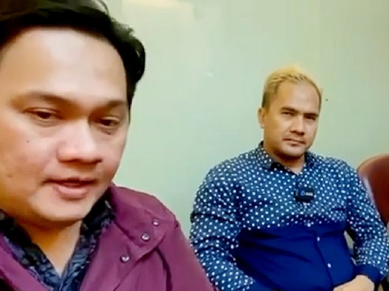 Farhat Abbas dan Saiful Jamil. (Foto:Pelopor.id/SC IG Farhat Abbas)