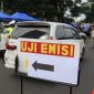 Ilustrasi uji emisi. (Foto:Pelopor.id/Dinas Lingkungan Hidup DKI)