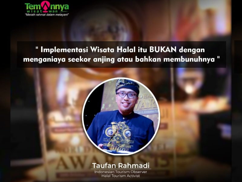 Pengamat Pariwisata Nasional Taufan Rahmadi. (Foto: Pelopor.id/FB TR)