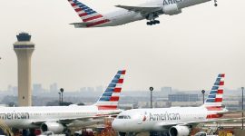 Pesawat Amerika Airlines. (Foto:Pelopor.id/Ist)