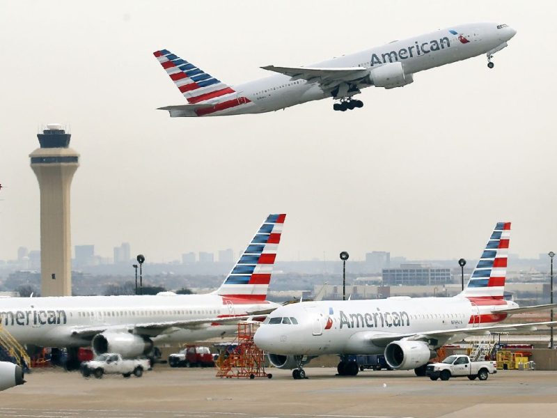 Pesawat Amerika Airlines. (Foto:Pelopor.id/Ist)