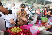 Muhadjir Effendy Resmikan Pasar Kronong Berkonsep Syariah. (Foto:Pelopor.id/Kemenko PMK)