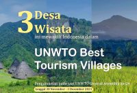 Mengenal Tiga Desa Wisata Wakil Indonesia di Ajang UNWTO. (Foto:Pelopor.id/Kemenparekraf)