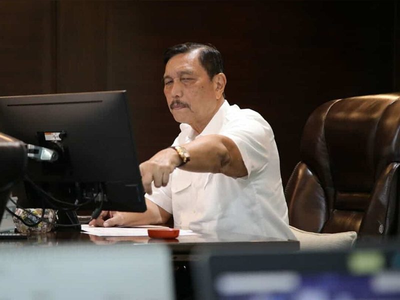 Menteri Koordinator Bidang Kemaritiman dan Investasi (Menko Marves) Luhut Binsar Pandjaitan. (Foto: Pelopor.id/Kemenko Marves)