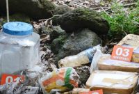 Bom milik napi teroris yang disimpan di Gunung Ciremai hanya berjarak 7 kilometer dari permukiman warga (Foto: Pelopor.id/Ist)