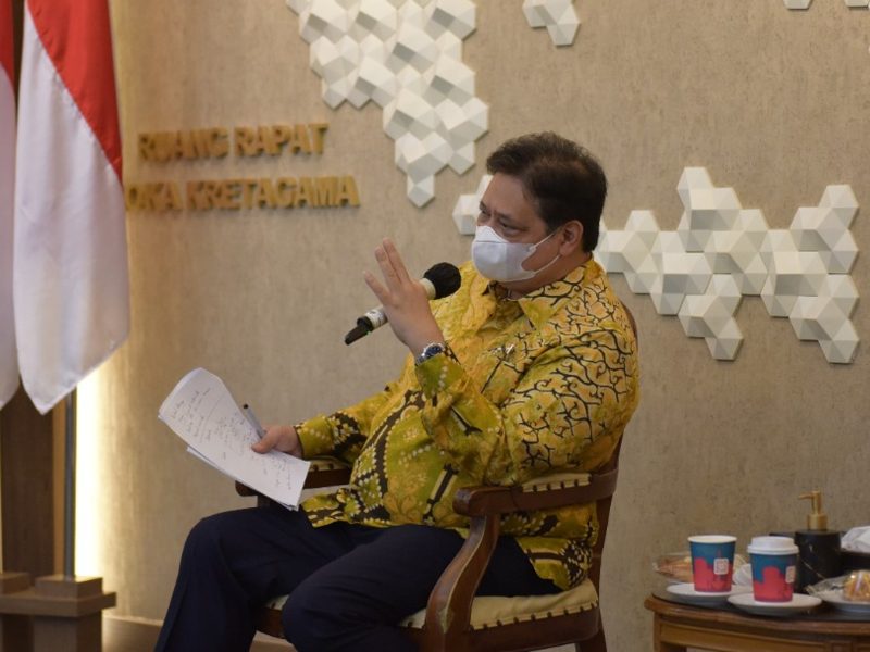 Menteri Koordinator Bidang Perekonomian Airlangga Hartarto. (Foto:Pelopor.id/Kemenko Perekonopmian)
