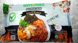 Mie Instan Lemonilo Pedas Korea. (Foto:Pelopor.id/Tantri)