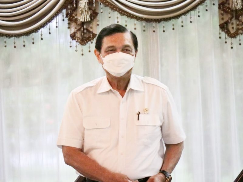 Menko Maritim dan investasi Luhut Binsar Panjaitan. (Foto:Pelopor.id/Kemenko Marves)