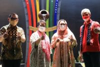 Gubernur Jawa Tengah Ganjar Pranowo menghadiri dan meresmikan Pilar Perdamaian 