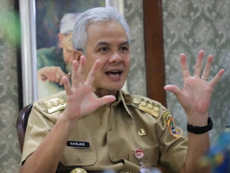 Gubernur Jawa Tengah Ganjar Pranowo. (Foto: Pelopor.id/Pemprov Jateng)