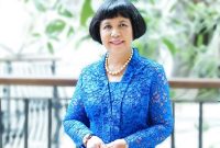 Adik Menko Luhut, Nurmala Kartini Pandjaitan Sjahrir. (Foto:Pelopor.id/@tatlerindonesia)