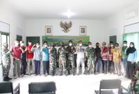 Program kegiatan karya bakti TNI dan bakti sosial dalam rangka kegiatan teritorial Dislitbangad TA 2021 resmi ditutup, pada Jumat (01/10/2021). (Foto: Pelopor/Dispenad)