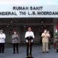 Presiden Joko Widodo meresmikan RS Modular Jenderal TNI L.B. Moerdani di Merauke, Papua, Minggu (03/10/2021). (Foto: Pelopor/YouTube Sekretariat Presiden)