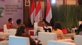 Otoritas Jasa Keuangan (OJK) membentuk Task Force Keuangan Berkelanjutan di Sektor Jasa Keuangan. (Foto: Pelopor/OJK)