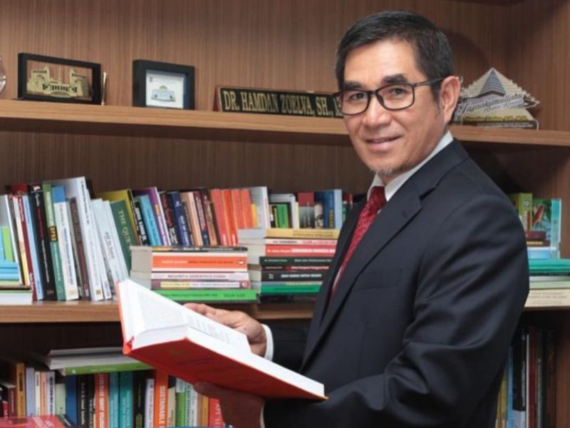 Ketua Mahkamah Konstitusi (MK) periode 2013-2016 Hamdan Zoelva. (Foto: Pelopor/Instagram @hamdanzoel)