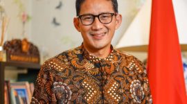 Menteri Pariwisata dan Ekonomi Kreatif (Menparekraf) RI Sandiaga Uno. (Foto: Pelopor/Instagram @sandiuno)