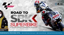 World Superbike (WSBK) akan digelar 19-21 November 2021 di Mandalika, NTB. (Foto: Pelopor/Dispar NTB)