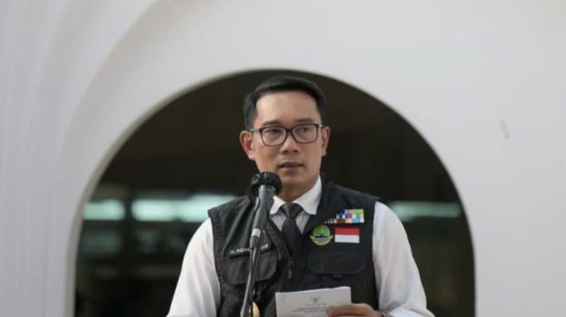 Gubernur Jawa Barat Ridwan Kamil ketika meresmikan Creative Center Kota Bogor, Mei 2021. (Foto: Pelopor/Instagram @ridwankamil)