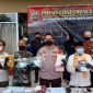 Polres Metro Jakarta Barat berhasil memusnahkan 299 kilogram ganja dan 27,1 kilogram sabu hasil penangkapan sejak Juli hingga Oktober 2021. (Foto: Pelopor/Tribratanews)