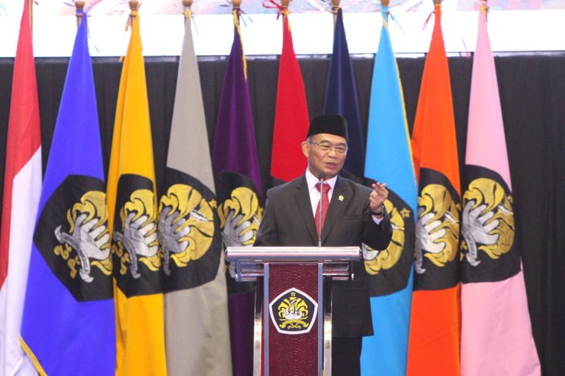 Menteri Koordinator Bidang Pembangunan Manusia dan Kebudayaan Muhadjir Effendy. (Foto: Pelopor/KemenkoPMK)