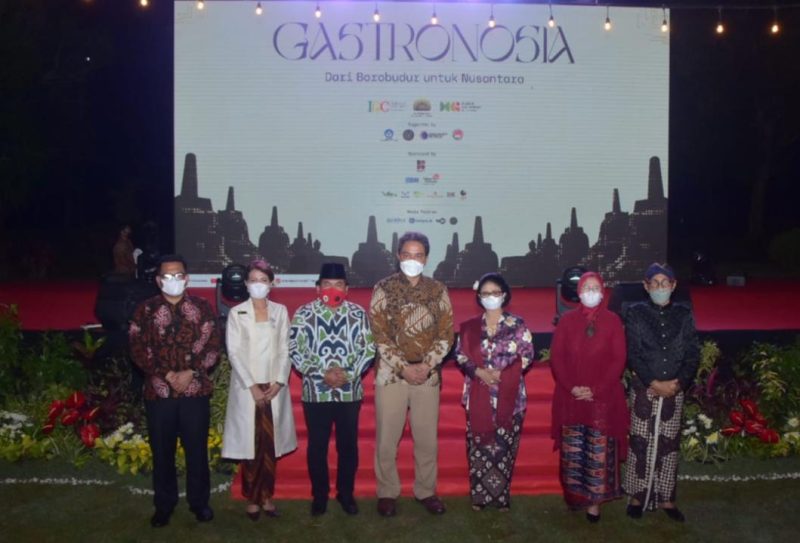 Indonesian Gastronomy Community Gandeng Pemerintah dalam Acara Gastronosia Borobudur 2021. (Foto: Pelopor/Kemenko Marves) 