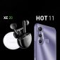 Infinix Hot 11 dan TWS XE20. (Foto: Pelopor/Infinix Indonesia)