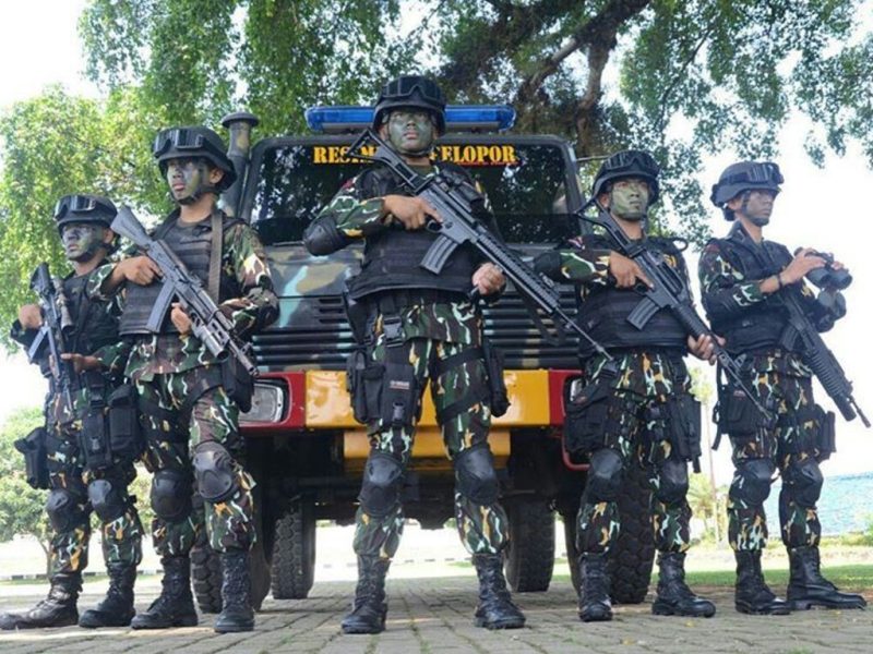 Brimob. (Foto : Pelopor.id/Hobi Militer)