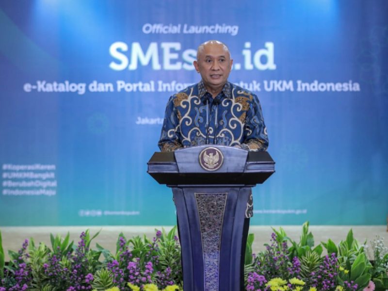 Menteri Koperasi dan UKM Teten Masduki. (Foto:Pelopor.id/KemenkopUKM)