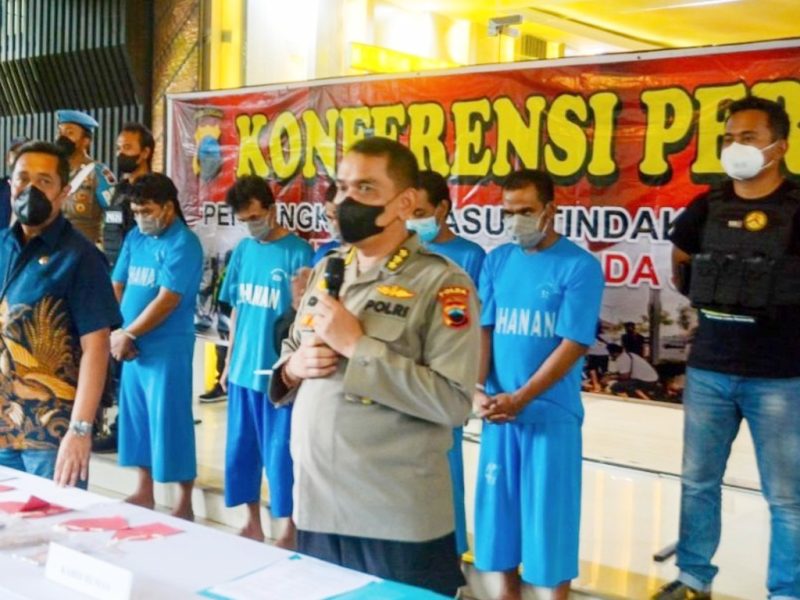 Komplotan Spesialis Pembobol Brangkas Kantor Dibekuk Polisi. (Foto:Pelopor.id/Polri)