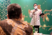 Menteri Pariwisata dan Ekonomi Kreatif/Kepala Badan Pariwisata dan Ekonomi Kreatif Sandiaga Salahuddin Uno berharap kolaborasi dengan Grab Indonesia bisa berlanjut. (Foto: Pelopor/Kemenparekraf)