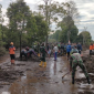 Kostrad Siagakan 100 Personel Bantu Penanggulangan Banjir Bandang di Batu Malang. (Foto: Pelopor/tniad.mil.id)
