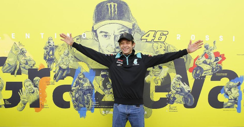 Pembalap Valentino Rossi pensiun setelah MotoGP 2021. (Foto: Pelopor/Dorna Sports)
