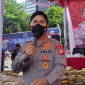 Polda Metro Jaya musnahkan narkotika sebanyak 1,74 ton. (Foto: Pelopor/Tribratanews)